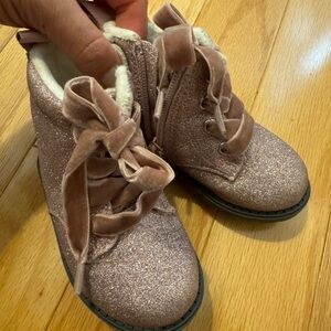 Sparkly toddler boots